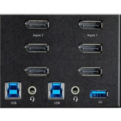 StarTech SV231TDPU34K DisplayPort KVM Desktop Switch* Ethernet Switches & Splitters