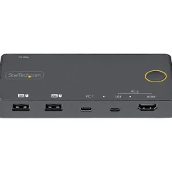 StarTech Unmanaged Switch, Black (SV221HUC4K)* Ethernet Switches & Splitters