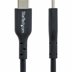 StarTech USB-C to USB-C Charging Cable, 6.56 ft., Black (USB2CC2MNC)