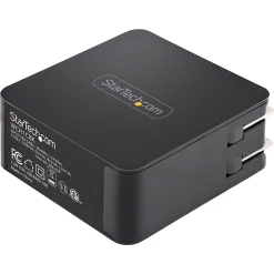 StarTech USB-C Wall Charger, Black (WCH1CBK)