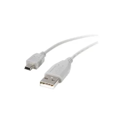 Usb Cables<StarTech USB2HABM1 1ft Mini USB 2.0 Cable, A to Mini B, M/M