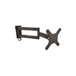 StarTech Wall Mount Monitor Arm, Dual Swivel, Up to 27", Black (ARMWALLDS)* Monitor Mounts & Stands