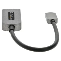 Usb Cables<StarTech .com 0.43' USB C to HDMI Audio/Video Cable, Space Gray (USBC-HDMI-CDP2HD4K60)