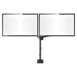 StarTech .com Adjustable Dual Mounting Kit, Up to 32" Monitor, Black (ARMDUALPIVOT)* Ergonomic Monitor & Laptop Stands