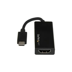 Usb Cables<StarTech .com® CDP2HD USB-C to HDMI Adapter, Black
