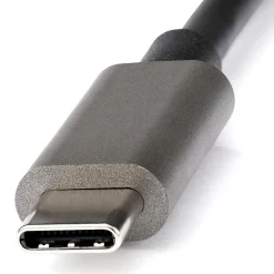 Hdmi Cables<StarTech .com 6.6ft USB-C to HDMI Cable Adapter, 4K 60Hz Audio/Video Cord, Male to Male, Black (CDP2HDMM2MH)