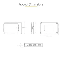 Usb Hubs<StarTech .com 7-Port USB 3.0 5Gbps Hub, Black (5G7AS-USB-A-HUB)