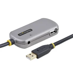 Usb Hubs<StarTech .com 4-Port USB Extender Hub, Silver & Black (U02442-USB-EXTENDER)