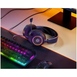 SteelSeries Arctis Nova 3 Stereo Gaming Over-the-Ear Headset, USB-C, Black (61631)* Gaming Headsets