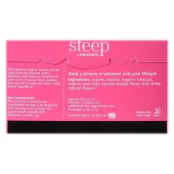 Tea<Steep Herbal Tea Bags, 20/Box (17713)