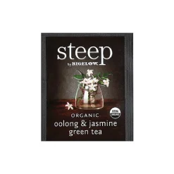 Tea<Steep Oolong and Jasmine Tea Bags, 20/Box (17714)