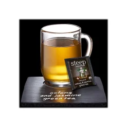 Tea<Steep Oolong and Jasmine Tea Bags, 20/Box (17714)