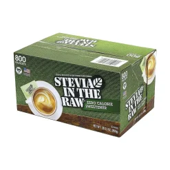 Sugar & Sweeteners<Stevia in the Raw Artificial Sweeteners, 800/Box (220-00441)