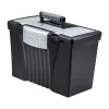 Storex File Storage Box with Organizer Lid, Letter/Legal Size, Black (61510U01C) Sale