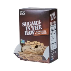 Sugar & Sweeteners<Sugar In The Raw Turbinado Cane Sugar Packet, 200/Pack, 2 Packs/Carton (SUG50319)
