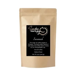 Coffee<Sunday Morning Coffee Savannah Caffeinated Coffee Packet, Medium Roast, 12 oz. (MB-ZD3H-WYHT)