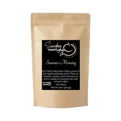Coffee<Sunday Morning Coffee Summer Morning, Dark Roast, 12 oz. (LT-W8W3-HRGQ)