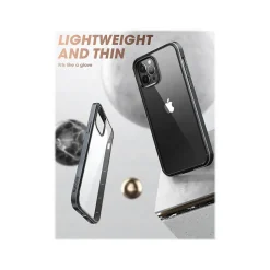 Cell Phone Cases<SUPCASE Unicorn Beetle Black Edge Clear Bumper Case for iPhone 13 Pro (SUP-iPhone2021Pro-6.1-Edge-Black)