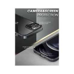 Cell Phone Cases<SUPCASE Unicorn Beetle Black Edge Clear Bumper Case for iPhone 13 Pro Max (SUP-iPhone2021-6.7-Edge-Black)