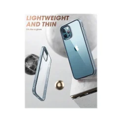 Cell Phone Cases<SUPCASE Unicorn Beetle Blue Edge Clear Bumper Case for iPhone 13 Pro (SUP-iPhone2021Pro-6.1-Edge-Cerulean)