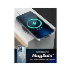 Cell Phone Cases<SUPCASE Unicorn Beetle Blue Edge Clear Bumper Case for iPhone 13 Pro (SUP-iPhone2021Pro-6.1-Edge-Cerulean)