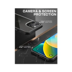 Cell Phone Cases<SUPCASE Unicorn Beetle Black Slim Case for iPhone 14 Pro Max (SUP-iPhone2022Pro-6.7-UBStyle-Black)