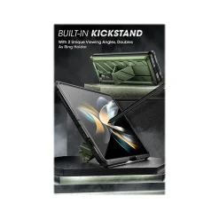 Cell Phone Cases<SUPCASE Unicorn Beetle Dark Green Kickstand Case for Samsung Galaxy Z Fold4 (SUP-Galaxy2022-ZFold4-5G-Unicorn-SP-Guld)