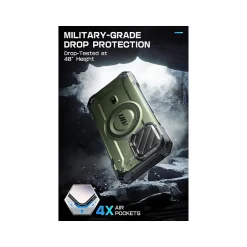 Cell Phone Cases<SUPCASE Unicorn Beetle MAG XT MagSafe Rugged Case for iPhone 15 Pro Max, Shock-Absorbing, Dark Green (SPH23MX67MGXTGN)