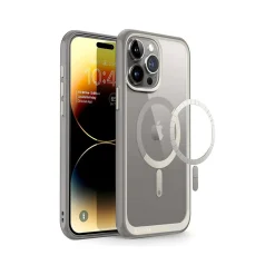 Cell Phone Cases<SUPCASE Unicorn Beetle MAG MagSafe Phone Case for iPhone 15 Pro Max, Gray (SUP-iPhone2023Max-6.7-UBMag-Gray)