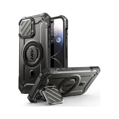 Cell Phone Cases<SUPCASE Unicorn Beetle MAG XT MagSafe Rugged Case for iPhone 15 Pro, Shock-Absorbing, Black (SPH23PR61MGXTBK)