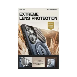 Cell Phone Cases<SUPCASE Unicorn Beetle MAG XT MagSafe Bumper Case for Samsung Galaxy S24 Ultra, Shock Absorbing, Metallic Blue (GXYS24U5GMXTTT)