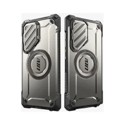 Cell Phone Cases<SUPCASE Unicorn Beetle MAG XT MagSafe Samsung Galaxy S24 Ultra, Shock Absorbing, Titan Gray (GXYS24U5GMXTTG)