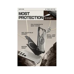 Cell Phone Cases<SUPCASE Unicorn Beetle MAG XT MagSafe Samsung Galaxy S24 Ultra, Shock Absorbing, Titan Gray (GXYS24U5GMXTTG)