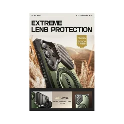 Cell Phone Cases<SUPCASE Unicorn Beetle MAG XT MagSafe Samsung Galaxy S24 Ultra, Shock Absorbing, Dark Green (GXYS24U5GMXTGN)