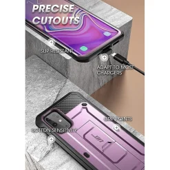 Cell Phone Cases<SUPCASE Unicorn Beetle Pro Purple Rugged Case for Galaxy S20 Plus (S-S20P-UBP-PU)