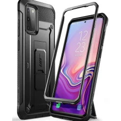 Cell Phone Cases<SUPCASE Unicorn Beetle Pro Black Rugged Case for Galaxy S20 Plus (S-S20P-UBP-BK)