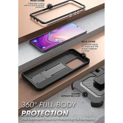 Cell Phone Cases<SUPCASE Unicorn Beetle Pro Black Rugged Case for Galaxy S20 Ultra (S-S20UL-UBPR-BK)