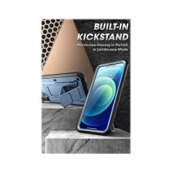 Cell Phone Cases<SUPCASE Unicorn Beetle Pro Metallic Blue Rugged Case for iPhone 13 Pro (SUP-iPhone2021Pro-6.1-UBPro-SP-Cerulean)