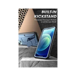 Cell Phone Cases<SUPCASE Unicorn Beetle Pro Metallic Blue Rugged Case for iPhone 13 (SUP-iPhone2021-6.1-UBPro-SP-Cerulean)