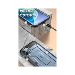 Cell Phone Cases<SUPCASE Unicorn Beetle Pro Metallic Blue Rugged Case for iPhone 13 Pro Max (SUP-iPhone2021-6.7-UBPro-SP-Cerulean)