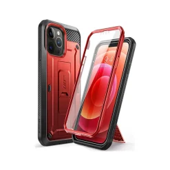 Cell Phone Cases<SUPCASE Unicorn Beetle Pro Metallic Red Rugged Case for iPhone 13 Pro (SUP-iPhone2021Pro-6.1-UBPro-SP-Ruddy)