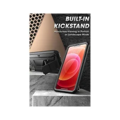 Cell Phone Cases<SUPCASE Unicorn Beetle Pro Black Rugged Case for iPhone 13 mini (SUP-iPhone2021-5.4-UBPro-SP-Black)