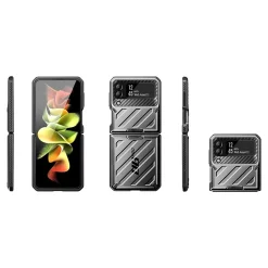 Cell Phone Cases<SUPCASE Unicorn Beetle PRO Black Rugged Case for Samsung Galaxy Z Flip4 (SUP-Galaxy2022-ZFlip4-5G-UBPro-Black)