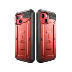 Cell Phone Cases<SUPCASE Unicorn Beetle PRO Metallic Red Rugged Case for iPhone 14 (SUP-iPhone2021/22-6.1-UBPro-SP-Ruddy)