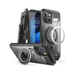 Cell Phone Cases<SUPCASE Unicorn Beetle PRO MAG Gunmetal Rugged Case for iPhone 14 Plus (SUP-iPhone2022-6.7-MagPro-SP-Black)