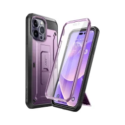 Cell Phone Cases<SUPCASE Unicorn Beetle PRO Deep Purple Rugged Case for iPhone 14 Pro (SUP-iPhone2022Pro-6.1-UBPro-SP-Mauve)