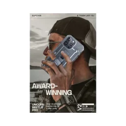 Cell Phone Cases<SUPCASE Unicorn Beetle PRO Rugged Case for iPhone 15 Pro Max, Shock-Absorbing, Clear (SUP-iPhone2023Max-6.7-UBPro-SP-Clear)