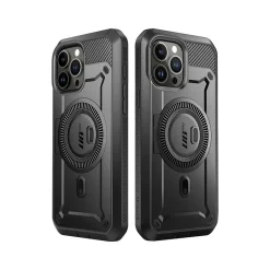 Cell Phone Cases<SUPCASE Unicorn Beetle PRO MAG Rugged Case for iPhone 15 Pro Max, Shock-Absorbing, Gunmetal