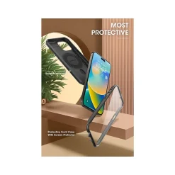Cell Phone Cases<SUPCASE Unicorn Beetle PRO MAG Rugged Case for iPhone 15 Pro Max, Shock-Absorbing, Gunmetal