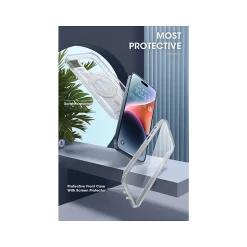 Cell Phone Cases<SUPCASE Unicorn Beetle PRO MAG Rugged Case for iPhone 15 Pro, Shock-Absorbing, Clear (SUP-iPhone2023Pro-6.1-MagPro-SP-Clear)